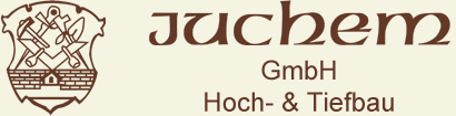 Logo: Juchem GmbH - Hoch- und Tiefbau