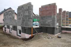 Rohbau eines Hauses